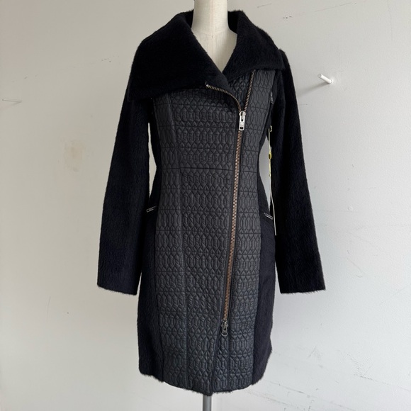 Catherine Malendrino Fur Quilted Coat - Picture 3 of 16